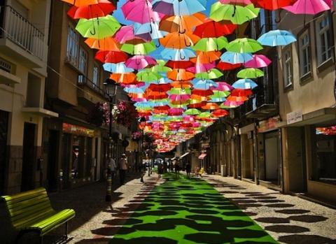 Floating-Umbrellas-Line-The-Streets-of-A